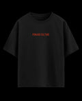 Black Oversized T-shirt Front Design