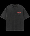 Vintage Fade Wash Oversized T-shirt Front Design