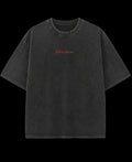 Vintage Fade Wash Oversized T-shirt Front Design