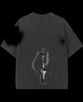 Vintage Fade Wash Oversized T-shirt Back Design