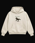 Cream Boxy Hoodie Front Design