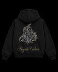 Black Boxy Hoodie Back Design