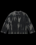 Hammer Wash Waffle Oversized Full-Sleeve Back Design