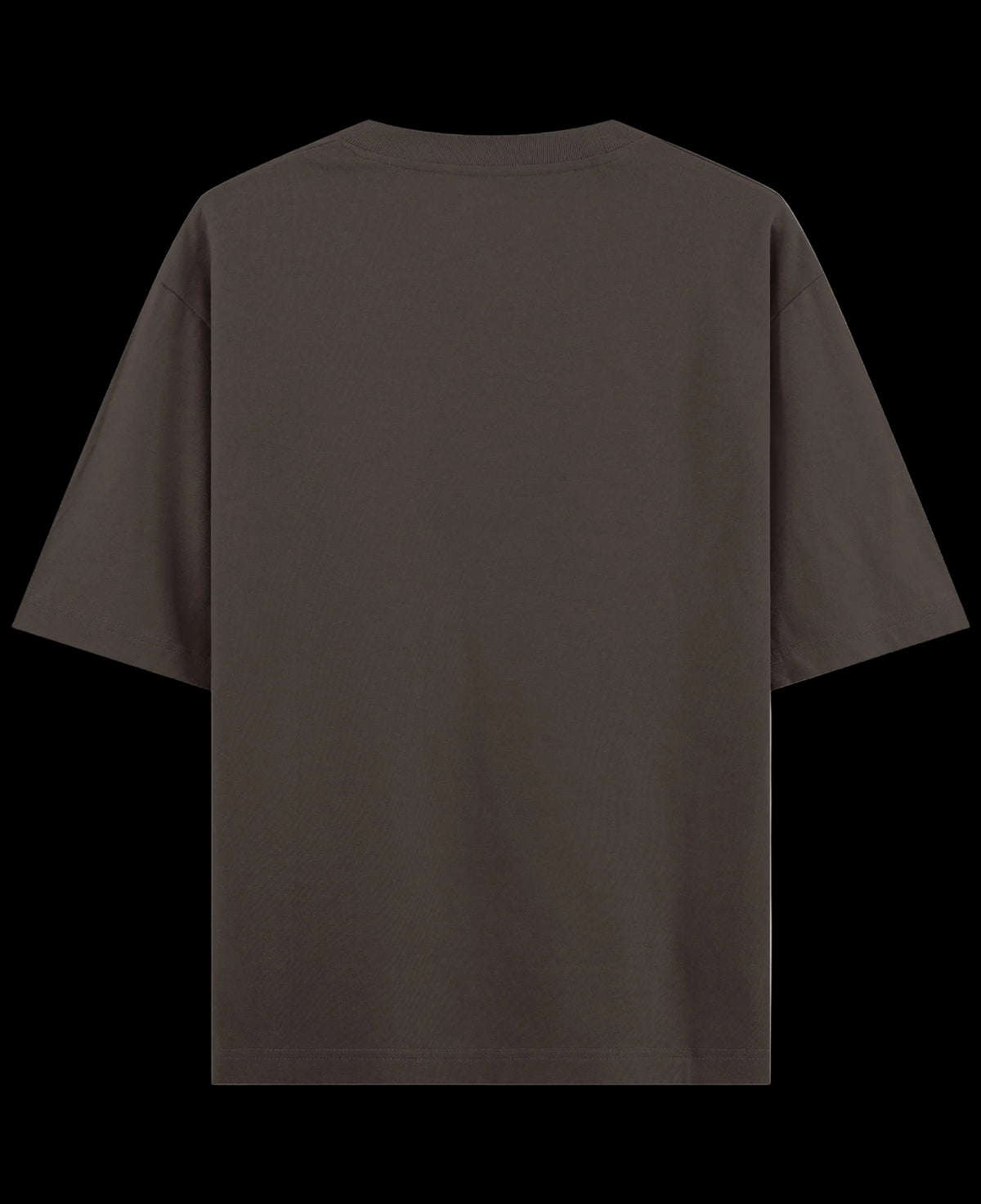 Coffee Oversized T-Shirt Back Design